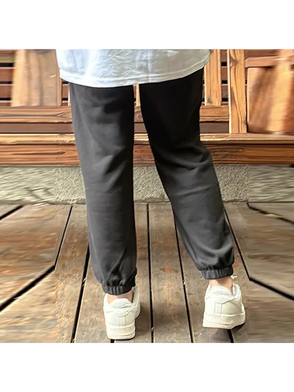 Брюки logo sweatpants 'black' Converse — изображение 4 из 4, черный