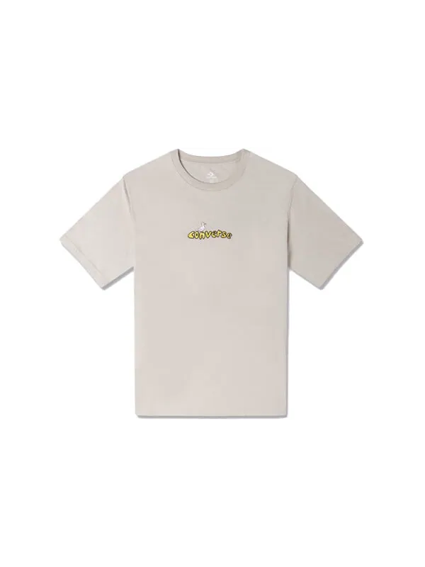 Футболка lighthouse t-shirt 'beige' Converse — изображение 2 из 2, бежевый