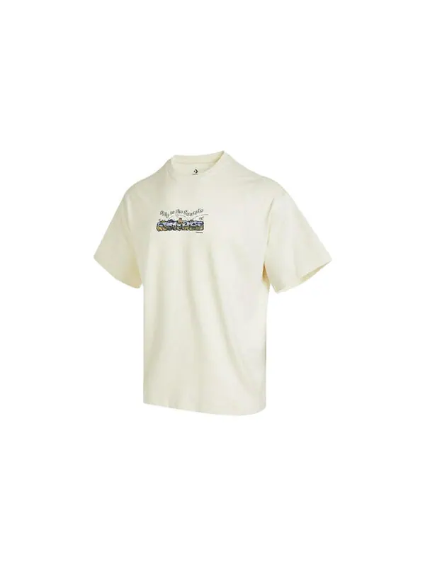 Футболка musical frogs tee 'beige' Converse — изображение 2 из 2, бежевый