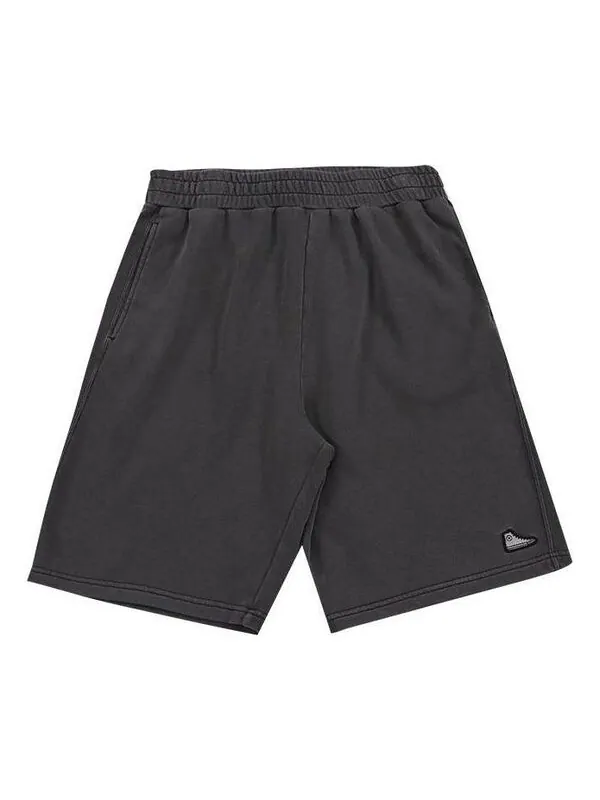 Шорты go-to sneaker patch french terry short 'black' Converse — изображение 1 из 2, черный