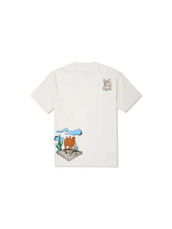 Футболка desert graphic tee 'white' Converse — изображение 2 из 2, белый