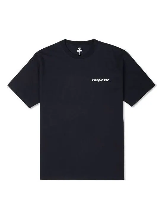 Футболка desert graphic tee 'black' Converse — изображение 1 из 2, черный