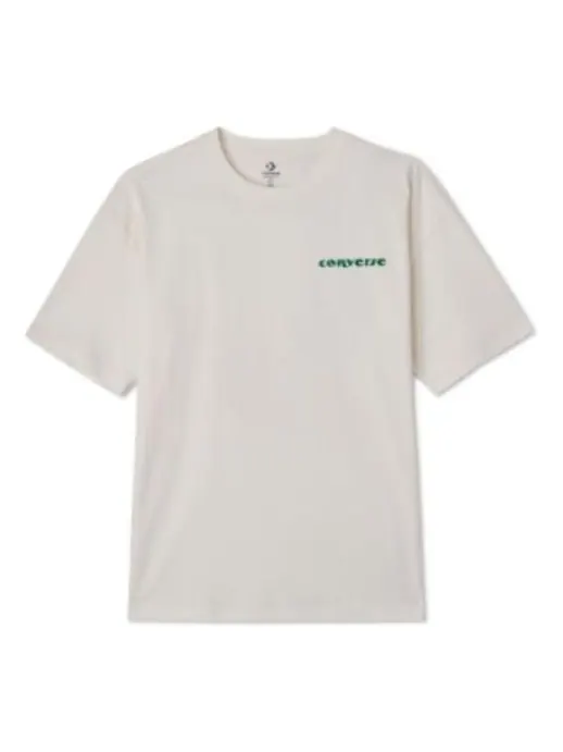 Футболка Converse Instrument Logo T-shirt 'White' — изображение 1 из 2, белый