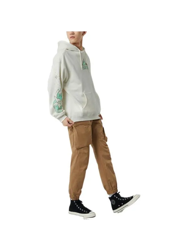 Толстовка counter climate hoodie 'white' Converse — изображение 4 из 4, белый