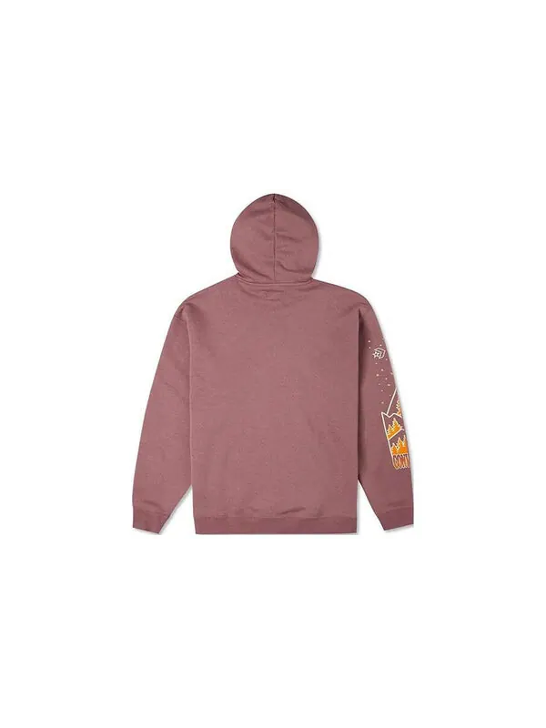Толстовка counter climate hoodie 'pink mauve' Converse — изображение 2 из 2, розовый