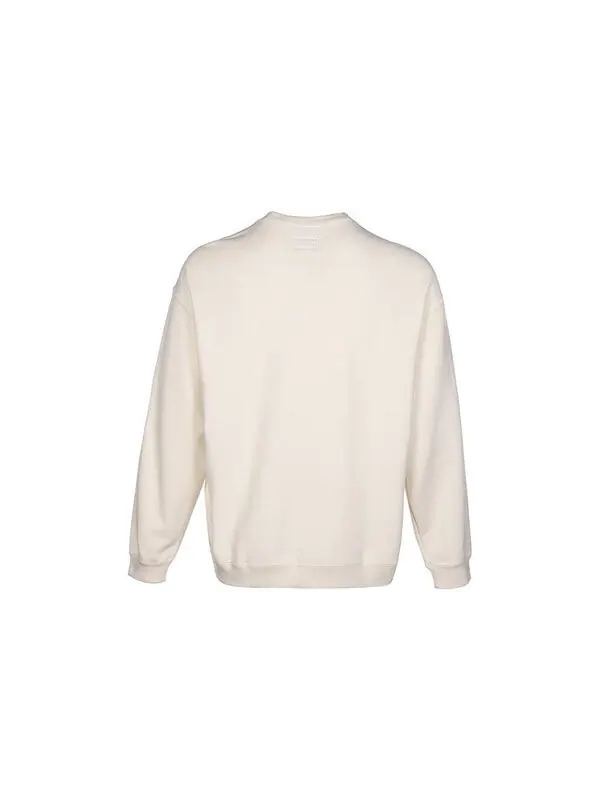 Свитер university crew sweatshirt 'white' Converse — изображение 2 из 2, белый