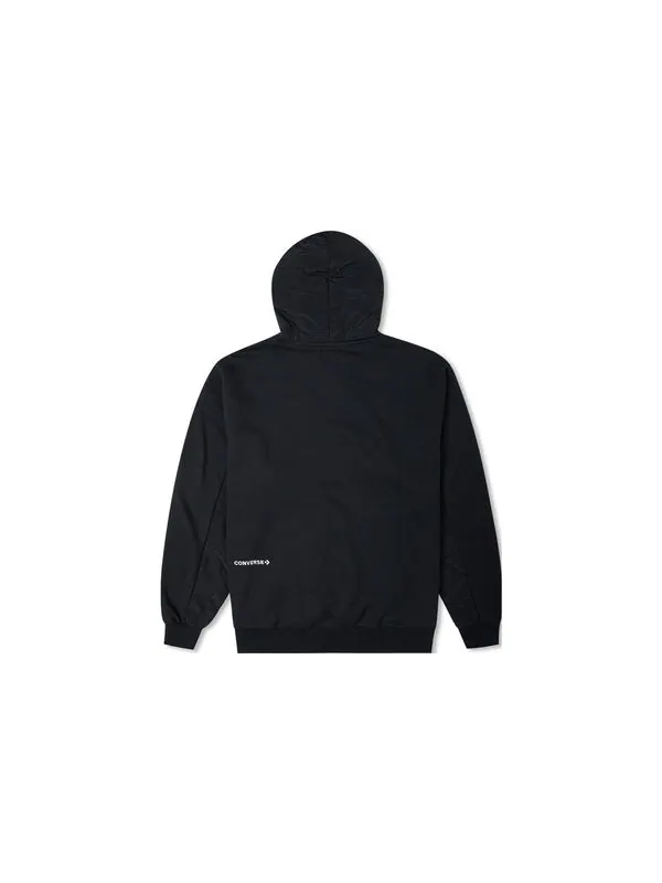 Толстовка cozy utility hoodie 'black' Converse — изображение 2 из 2, черный