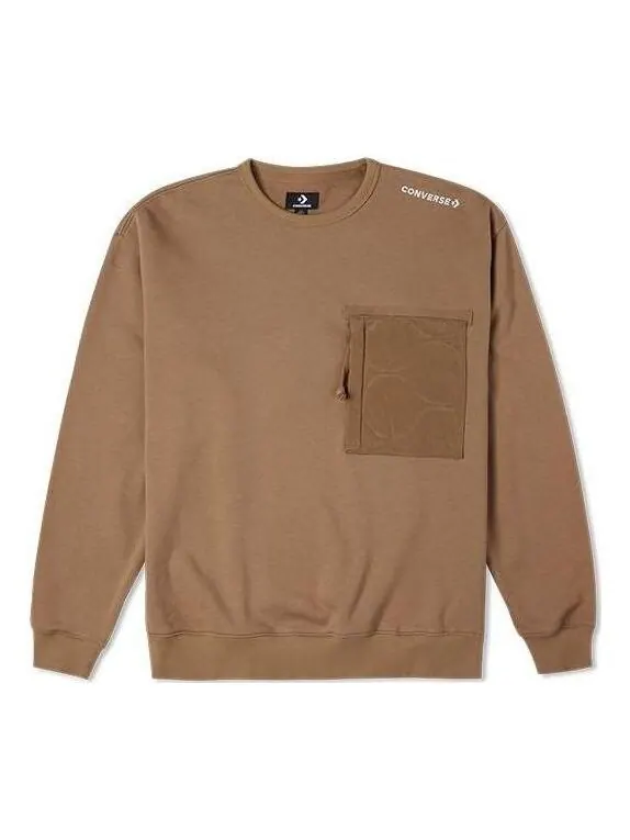 Свитер cozy utility crew 'brown' Converse