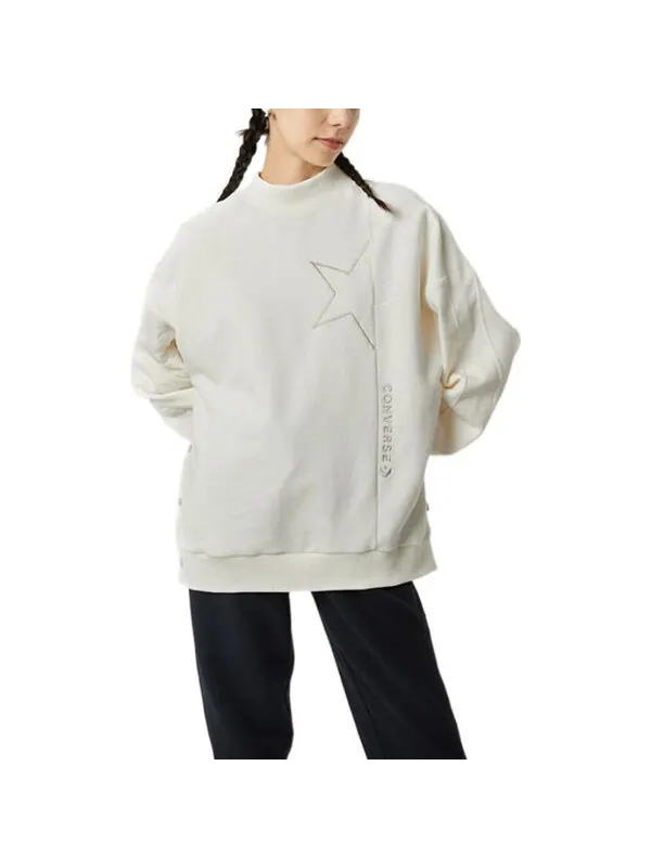 Свитер cozy utility crew 'white' Converse — изображение 4 из 4, белый