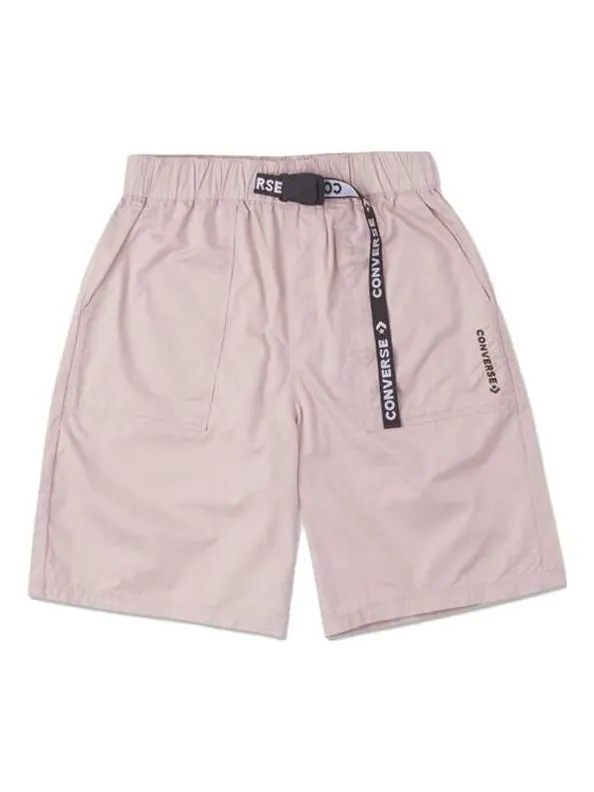 Шорты classic mid length woven short 'pink sage' Converse