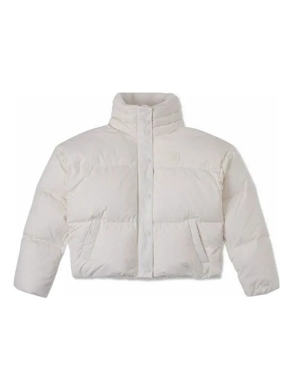 Куртка short down jacket 'white' Converse — изображение 1 из 2, белый