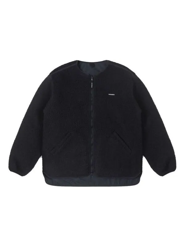 Куртка transitional sherpa jacket 'black' Converse — изображение 1 из 2, черный