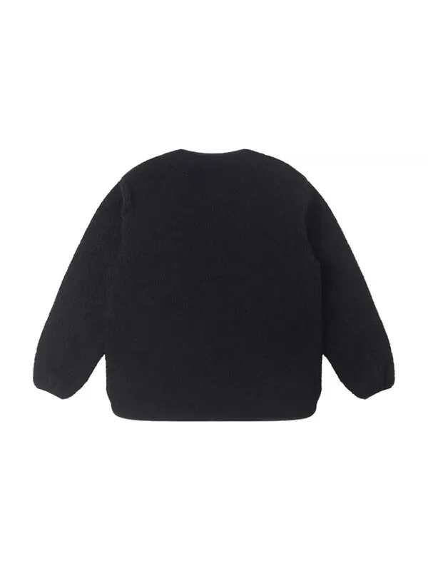 Куртка transitional sherpa jacket 'black' Converse — изображение 2 из 2, черный
