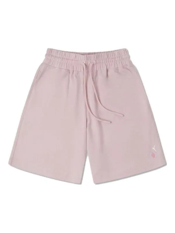 Шорты embroidered floral drawstring shorts 'pink' Converse