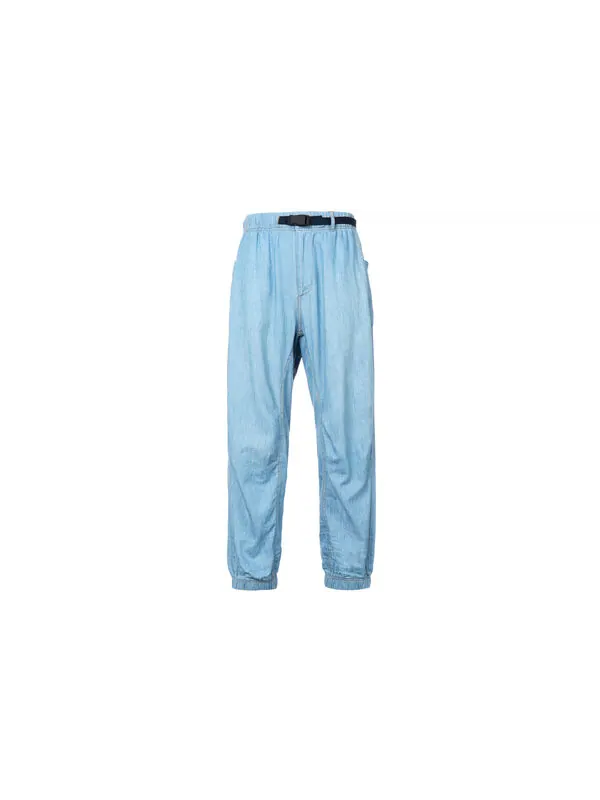 Брюки elevated woven chambray jogger 'blue' Converse — изображение 2 из 3, синий