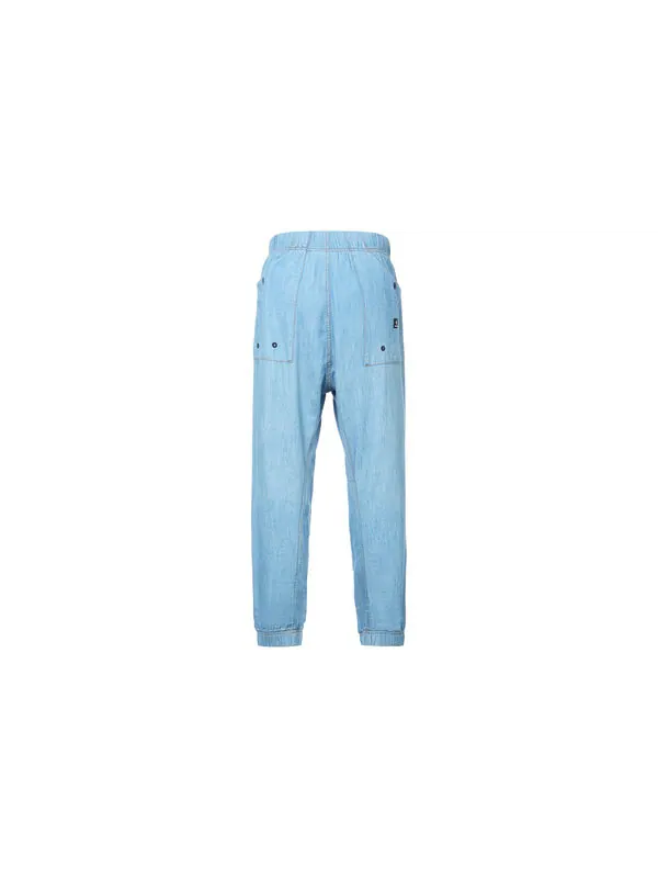Брюки elevated woven chambray jogger 'blue' Converse — изображение 3 из 3, синий