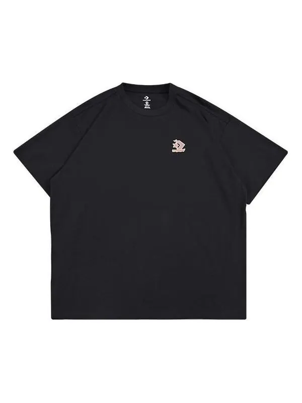 Футболка sail away t-shirt 'black' Converse — изображение 1 из 2, черный