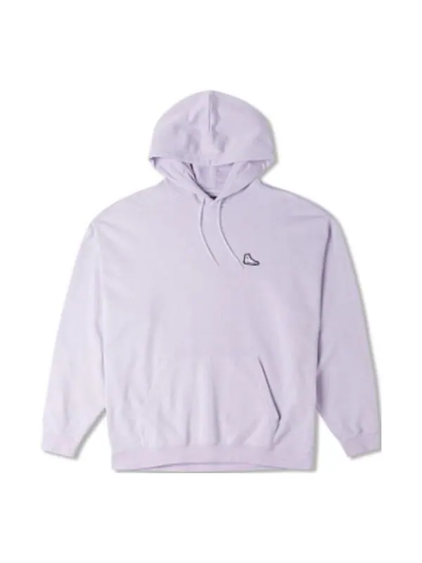 Толстовка go to embroidered sneaker patch hoodie 'light purple' Converse — изображение 1 из 1, светлый фиолетовый