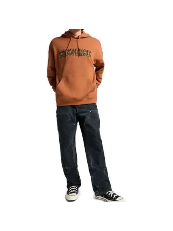 Толстовка all star logo namesake hoodie 'khaki' Converse — изображение 3 из 3, хаки