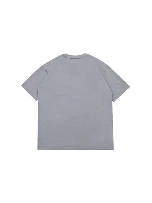 Футболка pocket logo t-shirt 'grey' Converse — изображение 2 из 3, серый