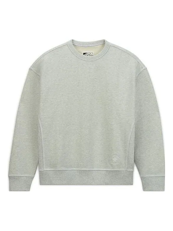 Свитер gold standard crew sweatshirt 'light grey' Converse