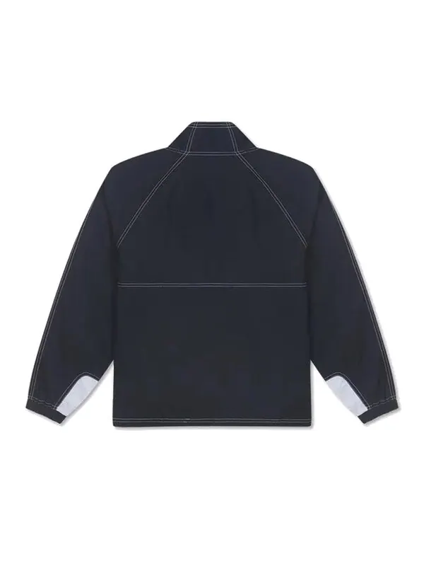 Куртка starsprinter jacket 'black white' Converse — изображение 1 из 4, черный/белый