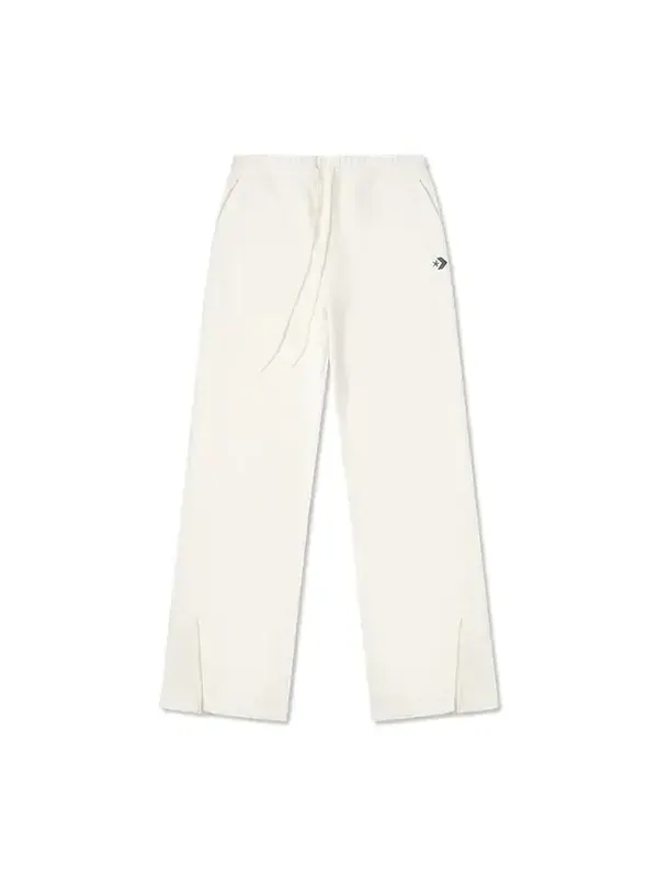 Брюки open hem knit pant 'egret' Converse — изображение 1 из 2, белый