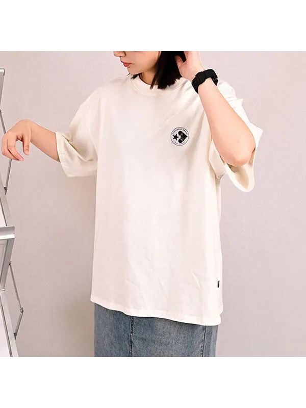Футболка skateboard logo tee 'white' Converse — изображение 2 из 3, белый