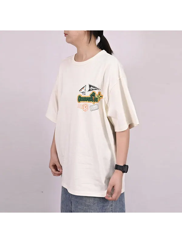 Футболка city escape tee 'beige' Converse — изображение 3 из 3, бежевый
