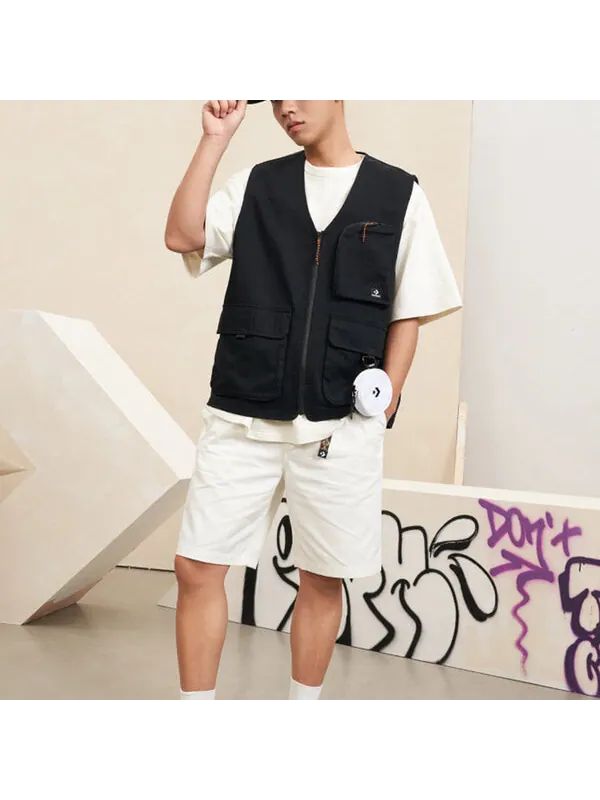 Жилет city escape vest 'black' Converse — изображение 2 из 3, черный