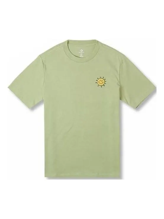 Футболка (WMNS) Converse City Escape Tee 'Light Geen' — изображение 1 из 2, зеленый