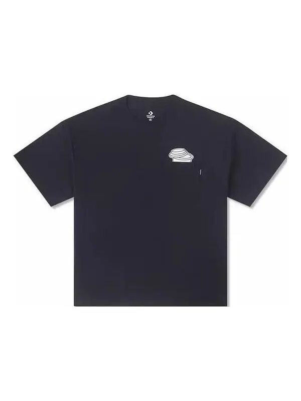 Футболка skateboard pocket tee 'black' Converse — изображение 1 из 2, черный