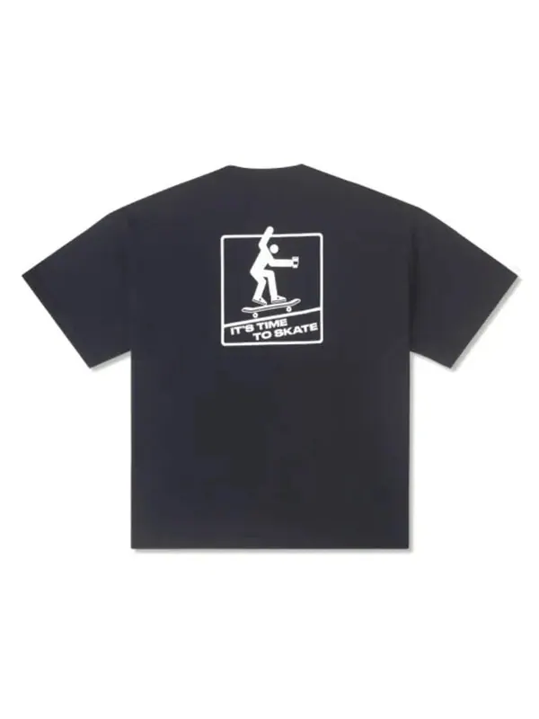 Футболка skateboard pocket tee 'black' Converse — изображение 2 из 2, черный