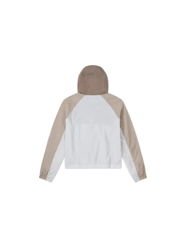 Куртка lightweight windbreaker jacket 'beige white' Converse — изображение 2 из 2, бежевый/белый