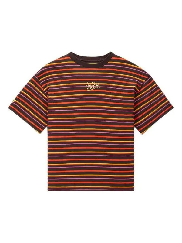 Футболка x wonka striped t-shirt 'multi color' Converse — изображение 1 из 2, мульти