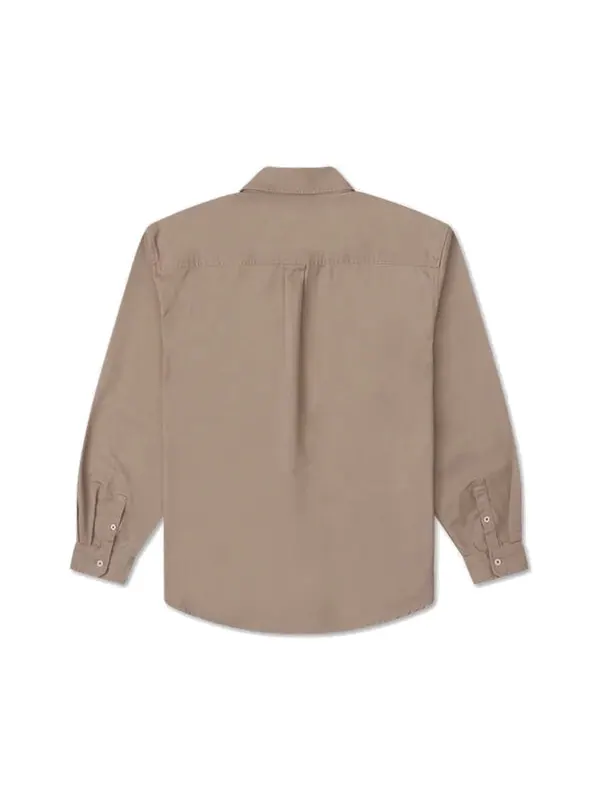 Рубашка yotd woven shirt 'tan' Converse — изображение 2 из 2, бежевый