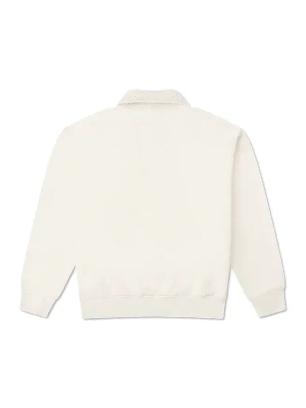 Свитер heart zip sweater 'white' Converse — изображение 2 из 3, белый/красный