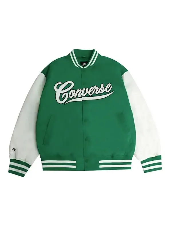 Куртка Converse Nonpadded Bomber 'Green' — изображение 1 из 2, зеленый