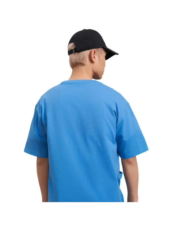 Футболка summer drink pocket t-shirt 'blue' Converse — изображение 3 из 3, синий