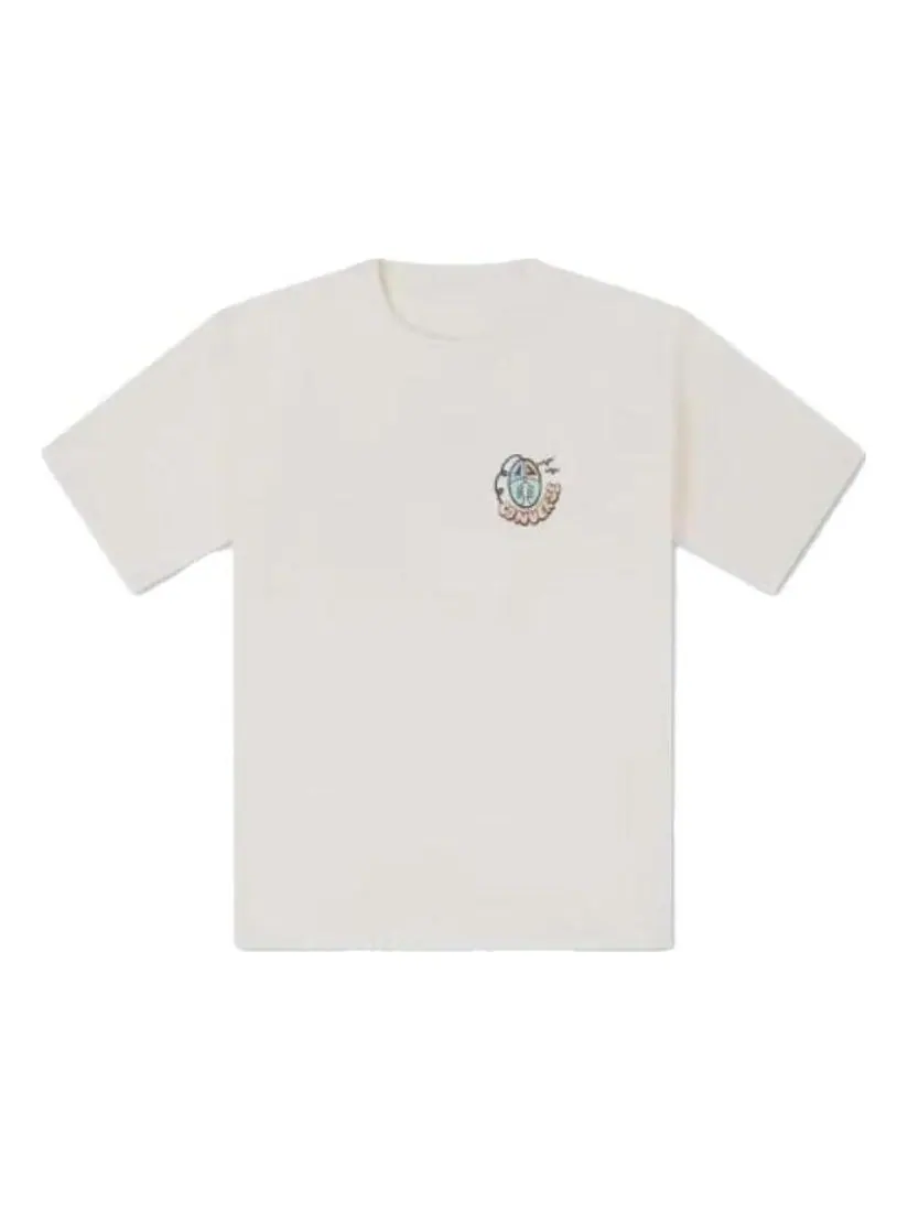 Футболка Converse Summer Outdoor Graphic T-Shirt 'White' — изображение 1 из 2, белый
