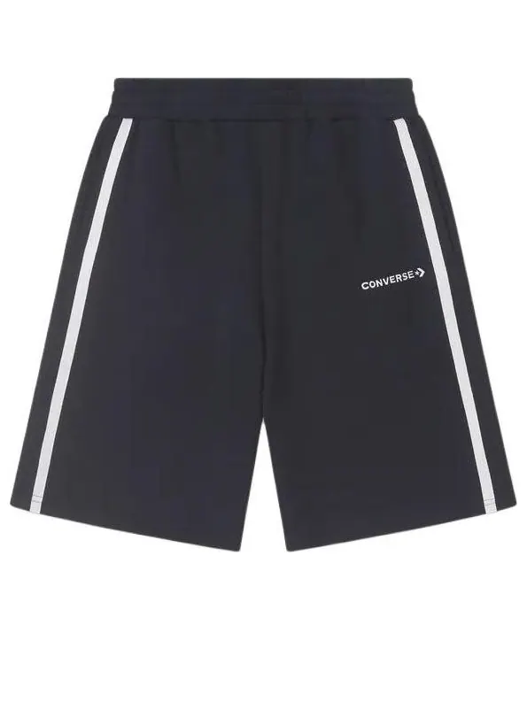 Спортивные шорты Converse Cotton Short 'Black' — изображение 1 из 2, черный