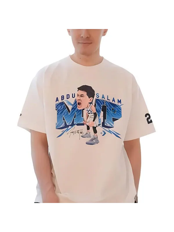 Футболка abdusalam mvp t-shirt 'white' Converse — изображение 4 из 4, белый