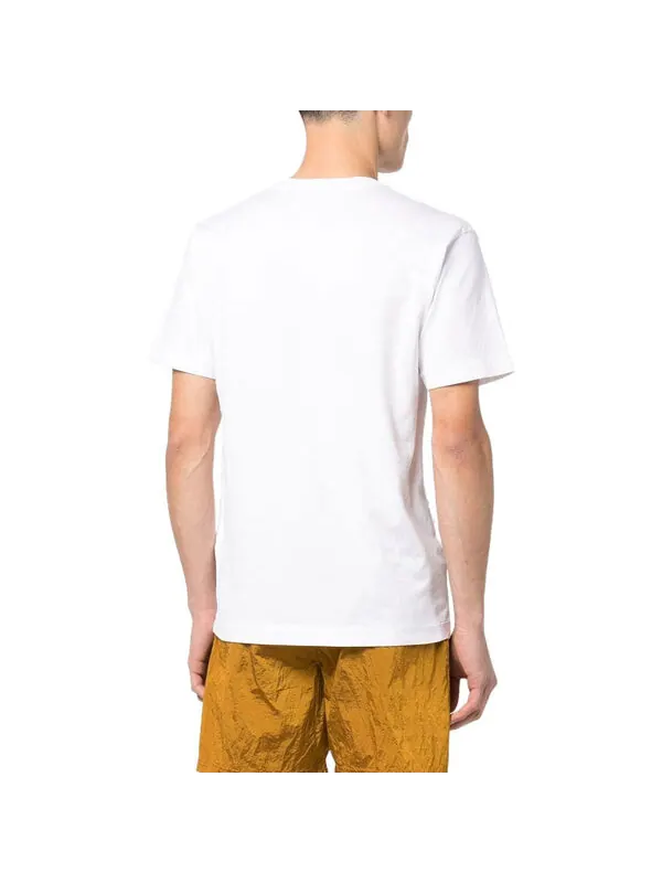 Футболка patch t-shirt 'white' Stone Island — изображение 3 из 4, белый