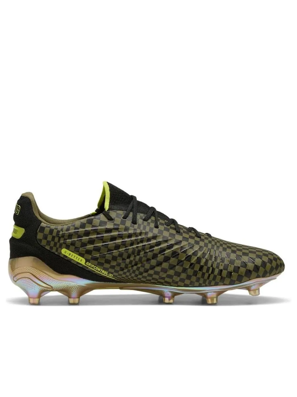 Кроссовки Puma King x Porsche Ultimate FG/AG LE 'Olive Drab' — изображение 6 из 6, оливковый зеленый