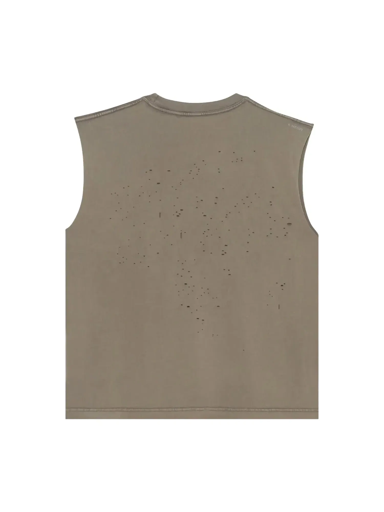 Мужская футболка Satisfy MothTech Muscle T-Shirts Aged Falcon — изображение 2 из 2, коричневый