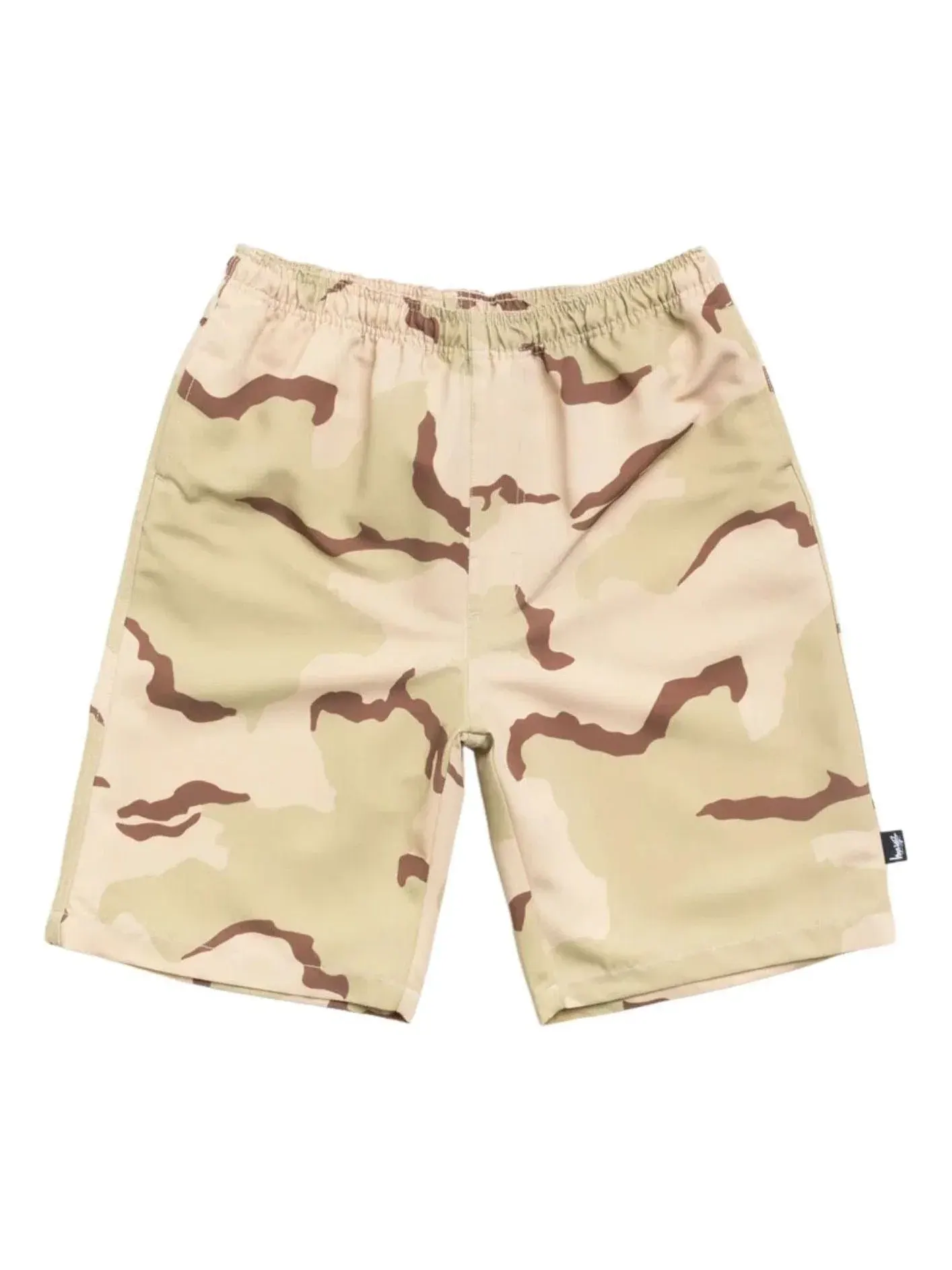 Мужские шорты свободного кроя Sand Camo Stussy — изображение 1 из 2, бежевый