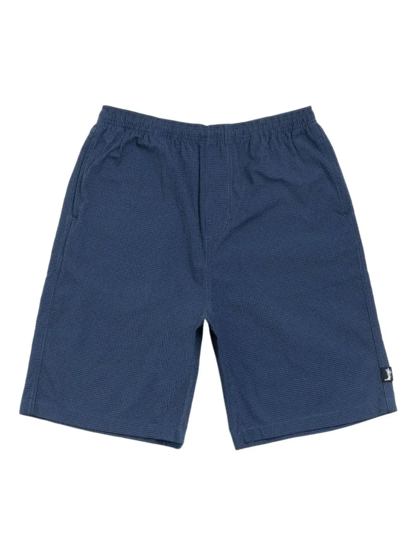 Мужские шорты из сиса-хлопка с принтом Stussy Baggy Seersucker Beach Short