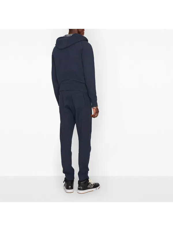Куртка men's ss21 loose zipper hooded jacket navy blue Dior — изображение 4 из 4, синий