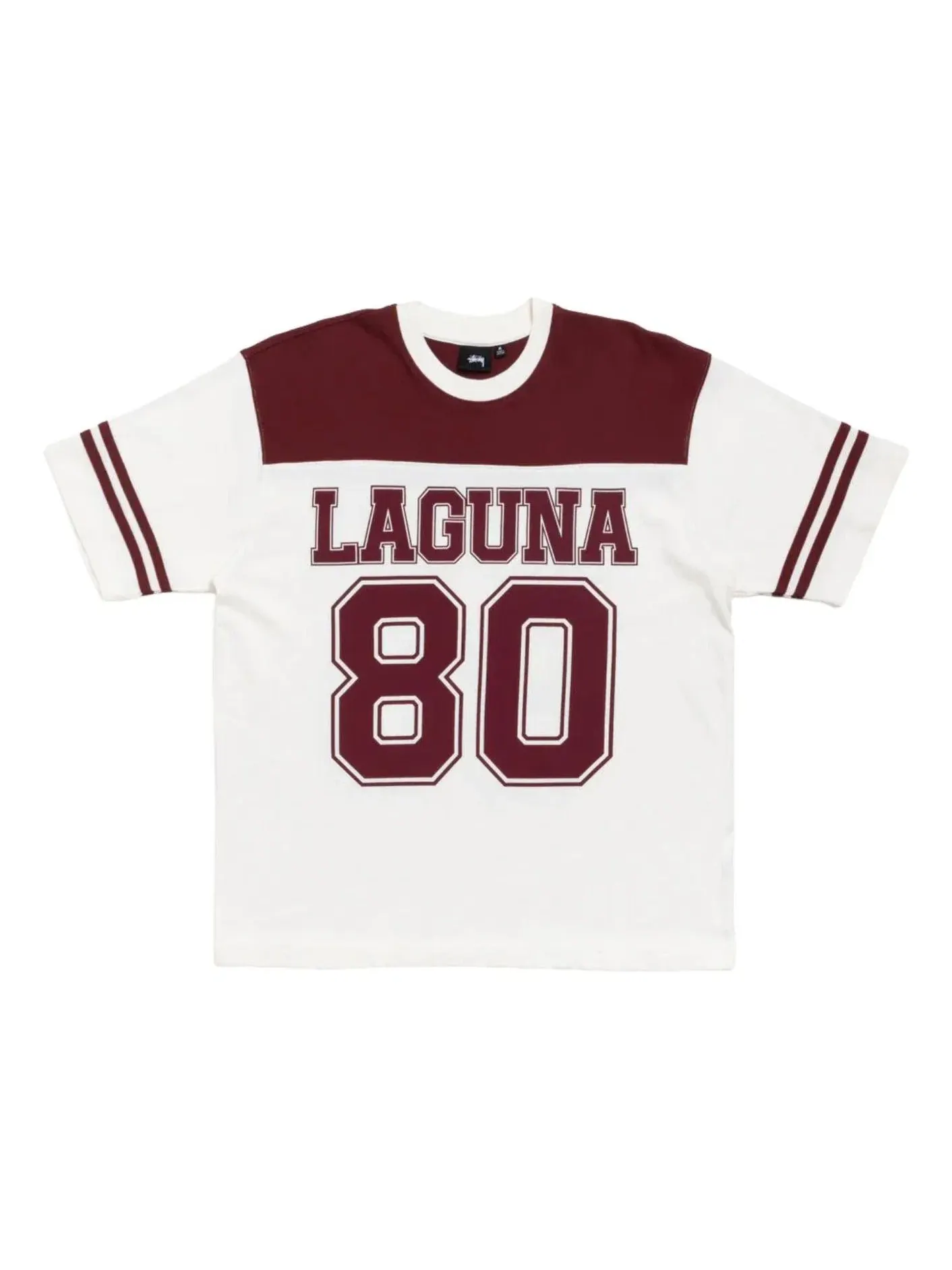 Мужская футболка с коротким рукавом Stussy Laguna 80 Jersey — изображение 1 из 2, красный