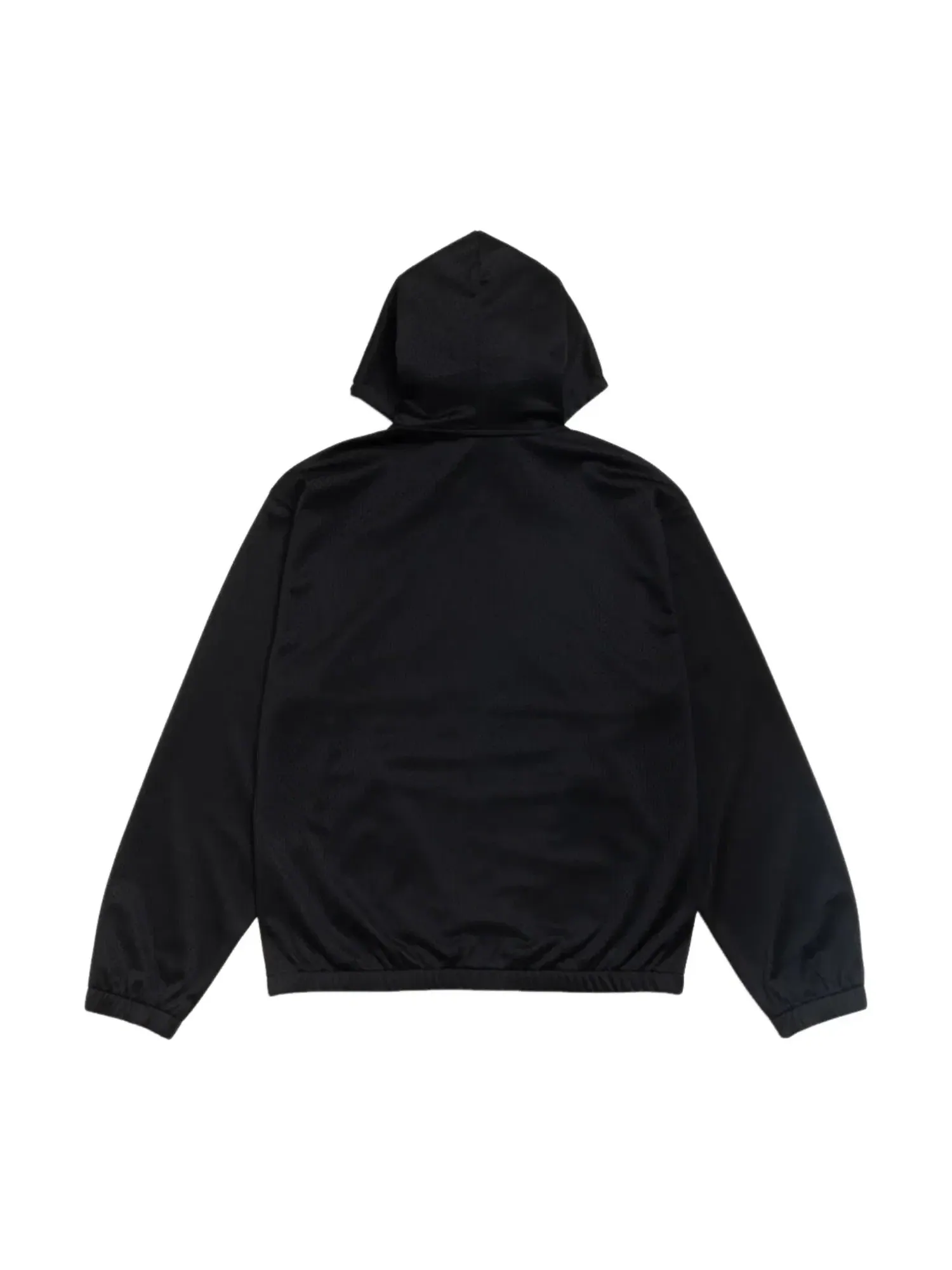 Мужское худи с принтом Athletic Mesh Zip Hoodie Stussy — изображение 2 из 2, черный